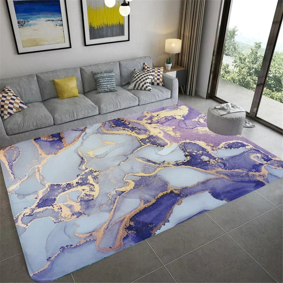 Home Mats Marble Carpets Living Room Bedroom Entrance Doormat Floor Mats Carpets Anti-Slip Mat Rugs Balcony Rug Bedroom Decor