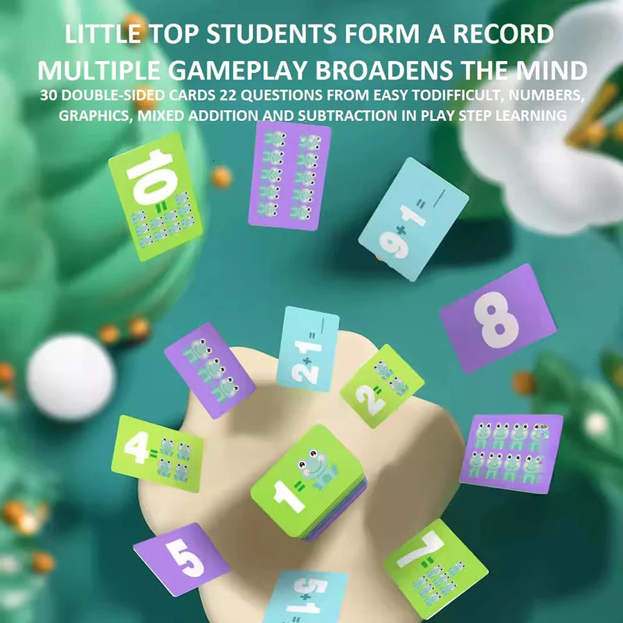 Mathematical Intelligence Math Toys Funny Frog Scale Children's Early Education Toys Addition Subtraction Balance Enlightenment