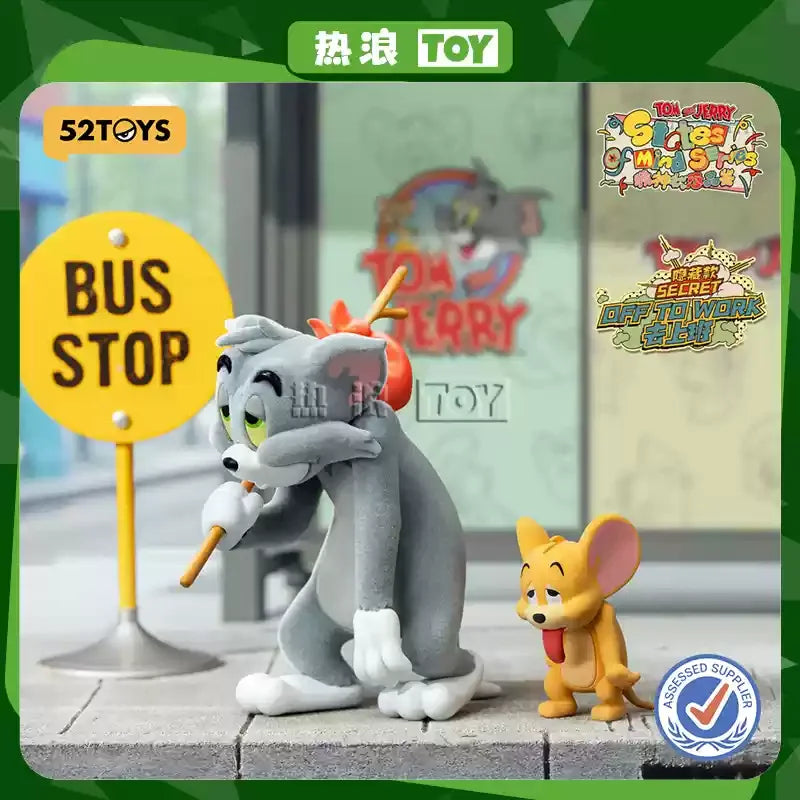 52toys New Product Tom And Jerry Mental State Tasting Blind Box Office Desktop Decoration Model Birthday Gift Children'S Gift
