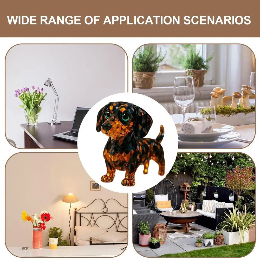 Crystal Figurine Animal Styles Collectible Figurines Handcrafted Collectibles Portable Space-Saving Sculpture For Table Desk