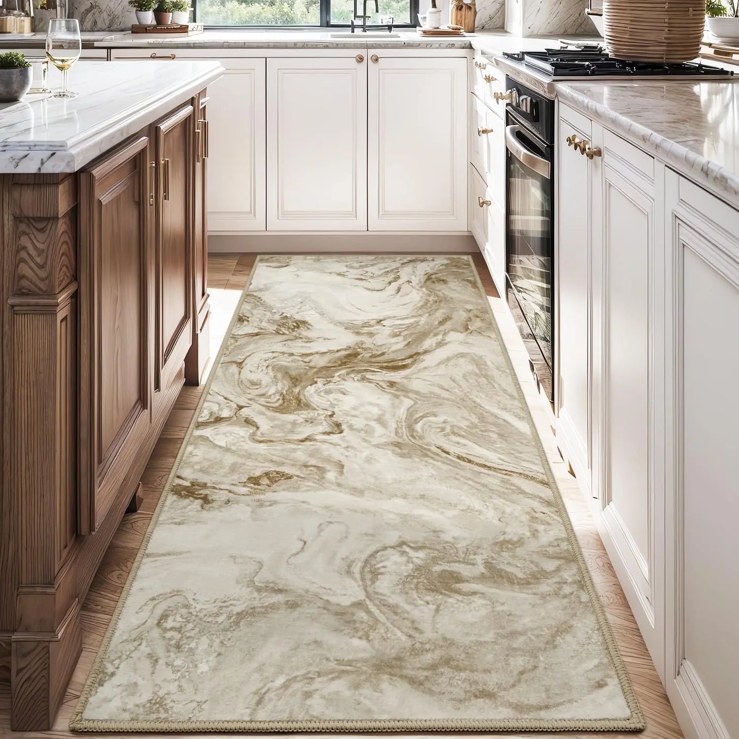 Area Rugs for Living Room, Modern Abstract Rug for Bedroom, Contemporary Machine Washable Rug, Large Stain Resistant Carpet