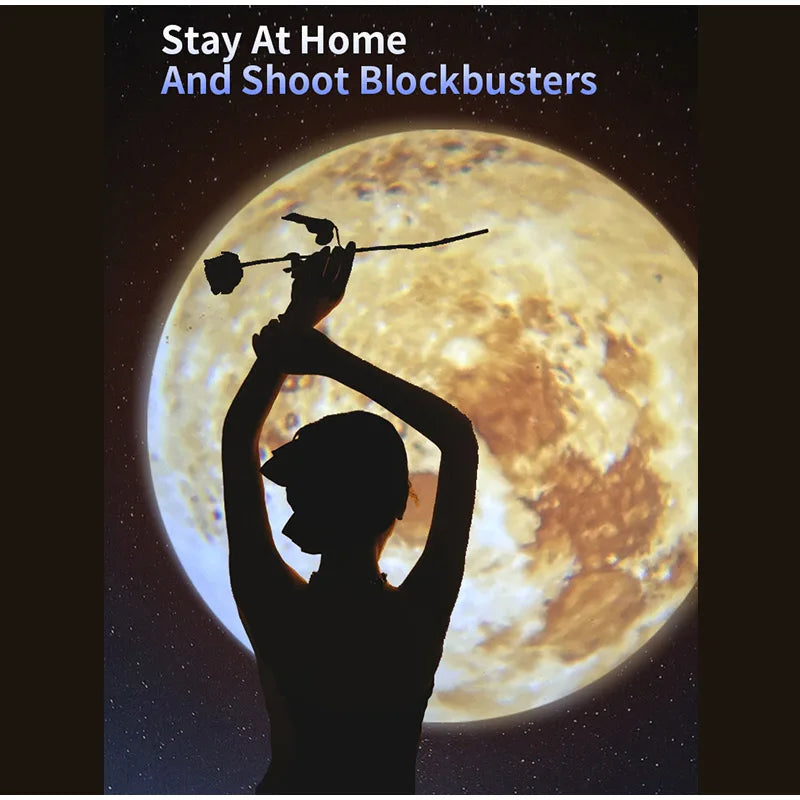 Halloween Decorations 360° Rotatable Skull Led Night Light With Interchangeable Projection Pattern Usb Powered Halloween Product