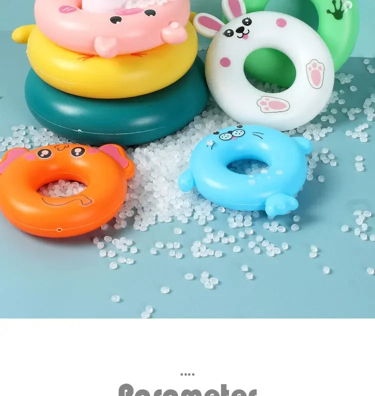 New Baby Toys 0-12 Montns Puzzle Pyramid Tower Cup Stacking Toys Montessori Educational Beach Kids Pool Bathtub Toy Kids Gift