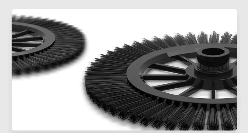 Household Cleaning Essentials - Push Broom and Mop Combo, Walk-Behind Sweeper Household Cleaning Home 2-in-1 Sweeper