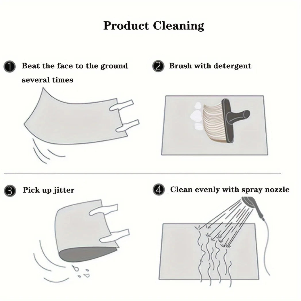 Retro Motorcycle Pattern Round Area Rug – Anti-Slip, Digital Printed Floor Mat for Bedroom, Living Room, Game Room, Bar Decor