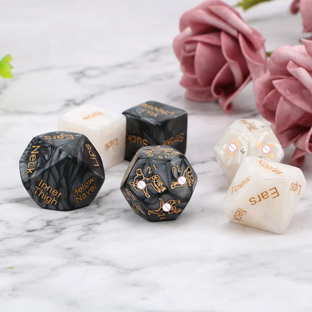 Adult Sex Toys Love Sexy Posture Humour Gambling 5 pcs/set Bar Toy Couple Gift Sex Dice Sex Toys for Couple