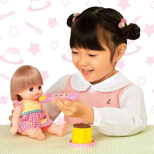 Food Feeding Pudding Feeding Toy Role Play Early Education Strawberry Pudding Toy Pretend Play House Toys Desktop Ornament Toys