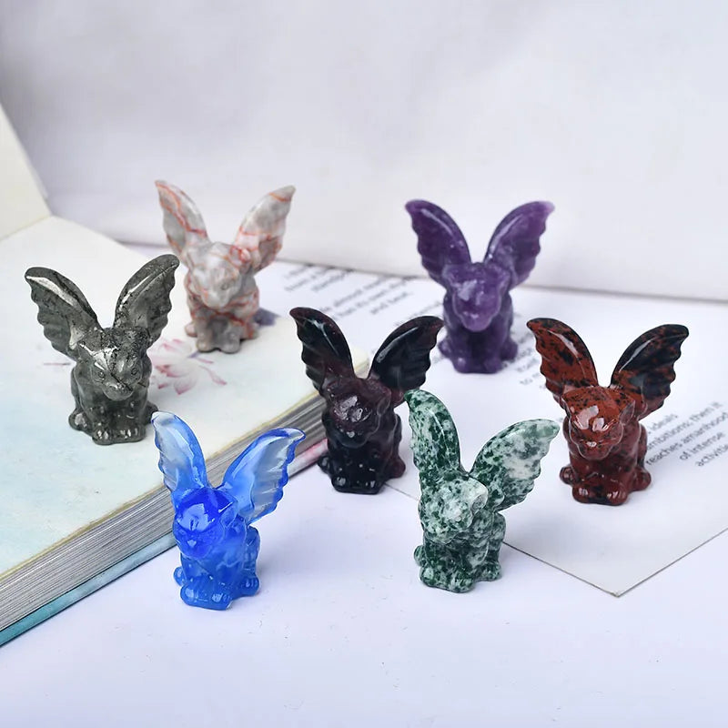 Crystal Gargoyle room decor crystals home decorations crystal witchcraft Decoration home home decor halloween decoration anime