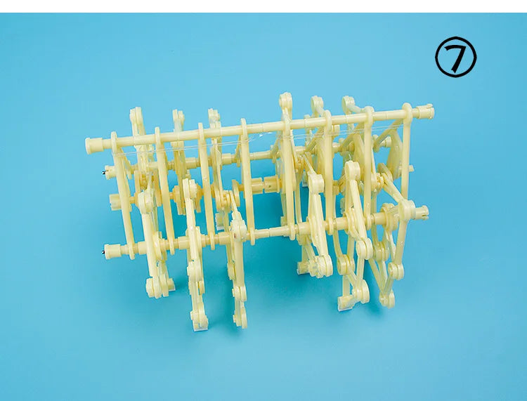 Child/Adult DIY Toy Hand-invented Robot Creative Wind Energy Powered Mechanical Puzzle Education Toys Gifts