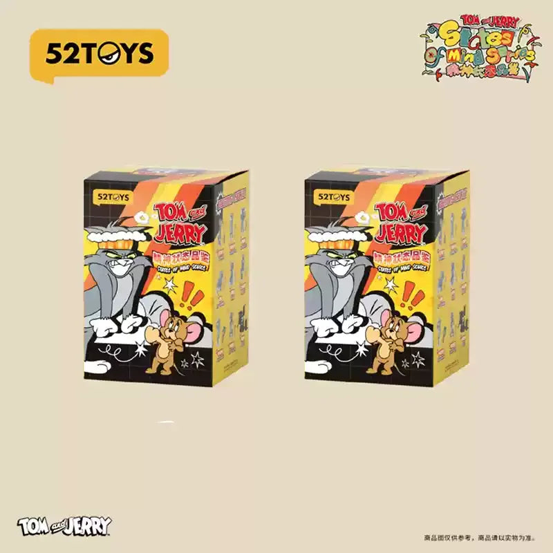 52toys New Product Tom And Jerry Mental State Tasting Blind Box Office Desktop Decoration Model Birthday Gift Children'S Gift