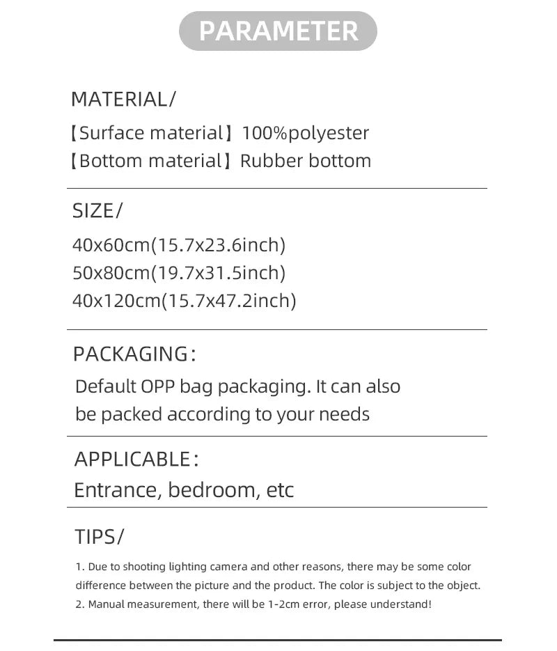 VIKAMA Diatomite Rugs Carpet For Bath Rugs For Kitchen Kitchen Floor Mat Rugs For Bathroom Diatomite Mat Kitchen Mat