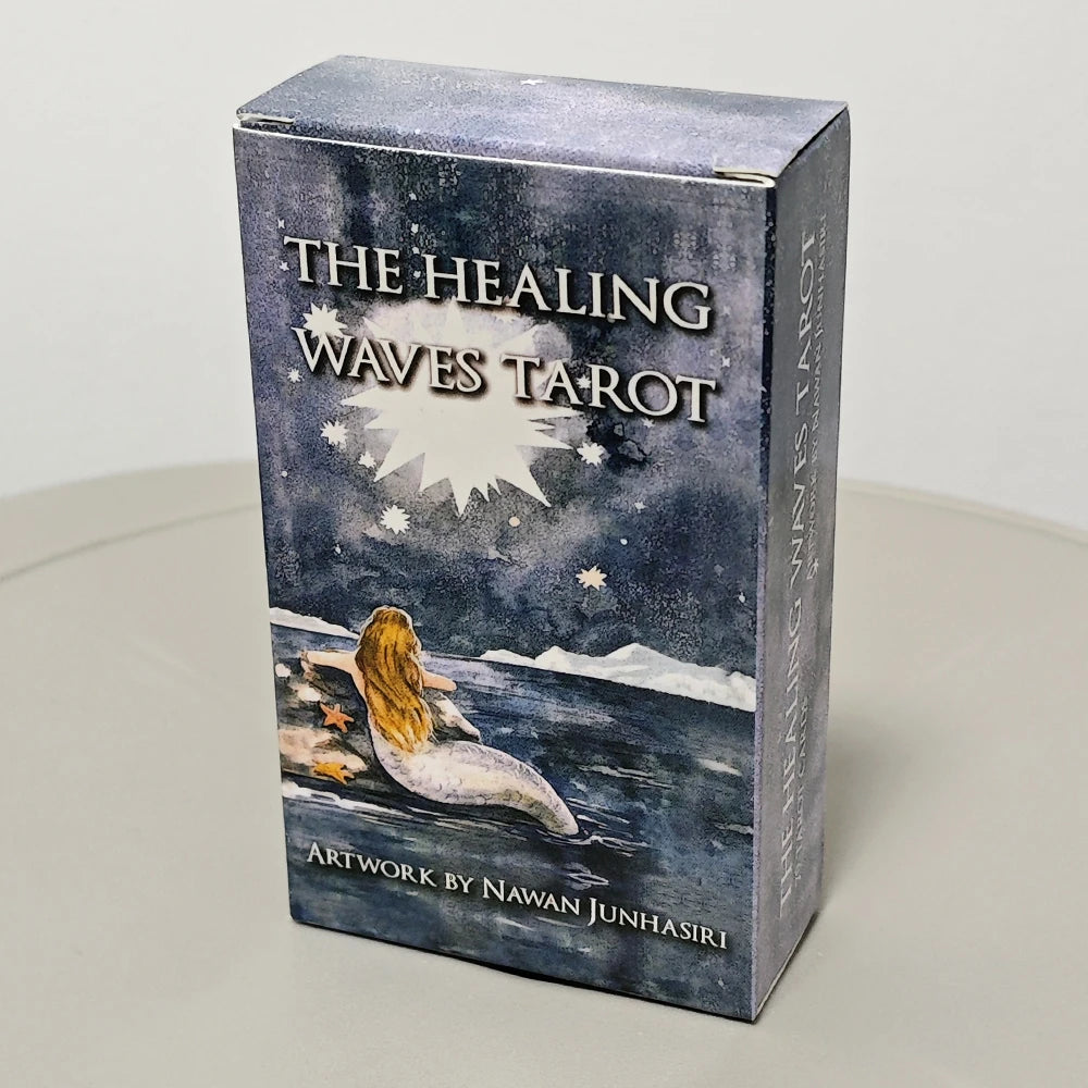 Healing Waves Tarot 10.3*6cm 78 Pcs Tarot Cards Combine The Healing Aspect of Mother Nature and Art Into Artwork