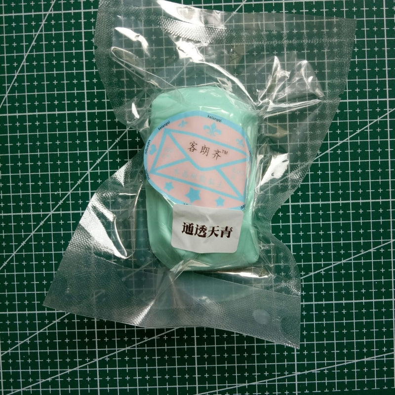 Crystal Resin Clay Jewelry Modeling Flower Making Material Cold Porcelain Clay Translucent Non-baked Soft Pottery Dropship