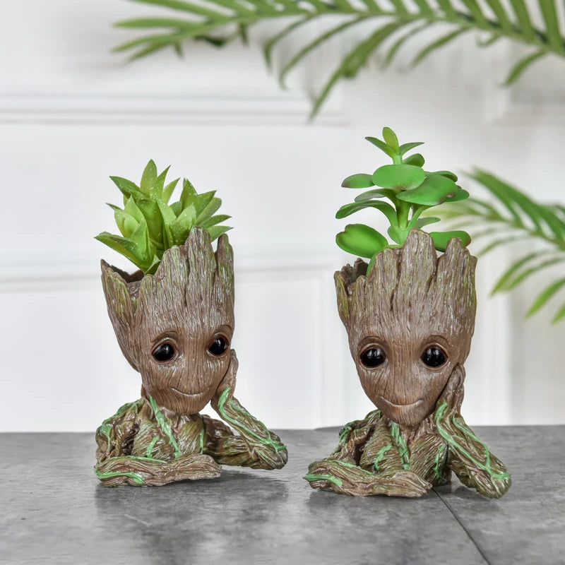 Baby Groot Flower Pot Home Decoration Planters For Indoor Plants Anime