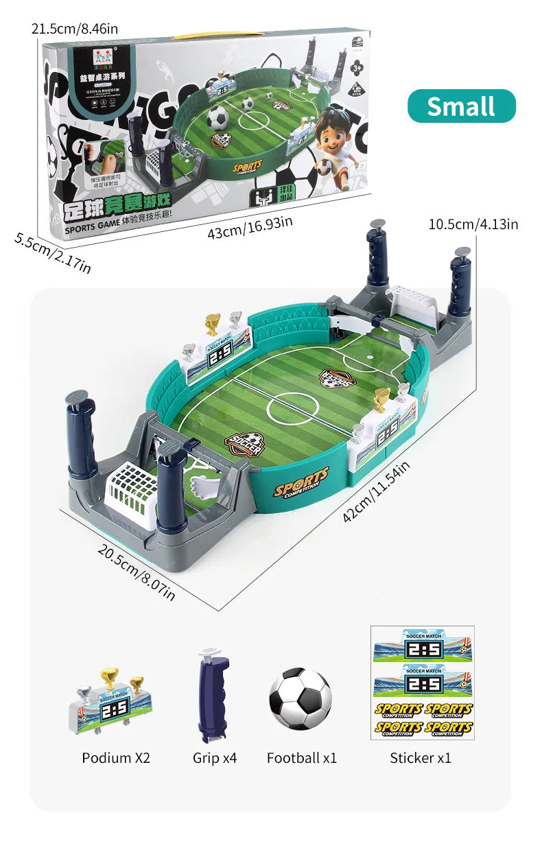 Soccer Table Football Board Game Match Toys For Family Party Game Tabletop Play Ball Soccer Toys Parent-child Interactive Soccer