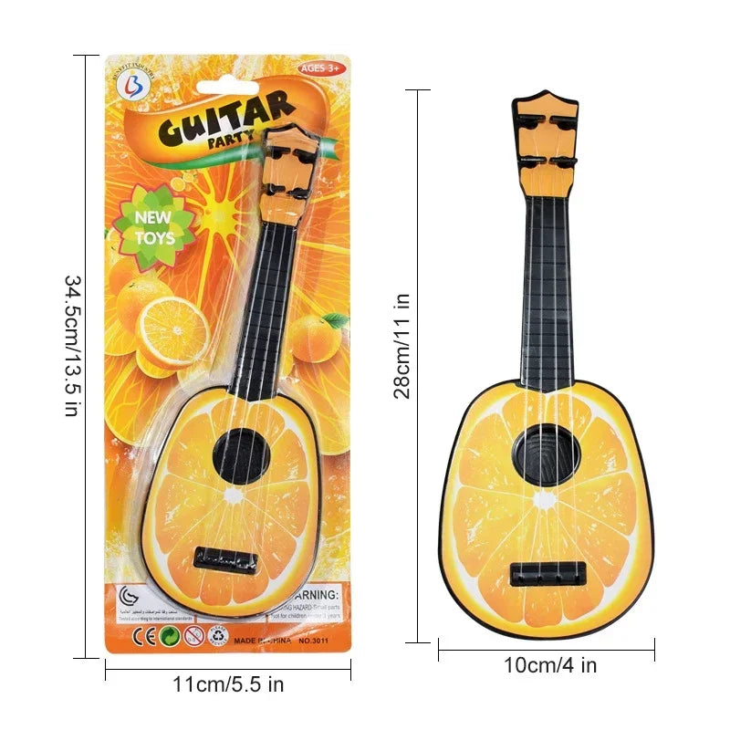 Kids Toy Guitar,Ukulele Musical Instrument Guitar Toys for Boys Girls,Mini Ukulele with 4 Strings Learning Educational Toys Gift