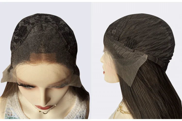 Blonde balayage full lace wigs Synthetic hair wig custom wigs lace front wigs blonde wig handmade wig hd lace wigs glueless wigs