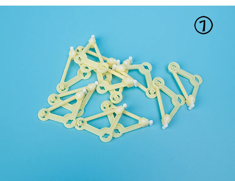 Child/Adult DIY Toy Hand-invented Robot Creative Wind Energy Powered Mechanical Puzzle Education Toys Gifts