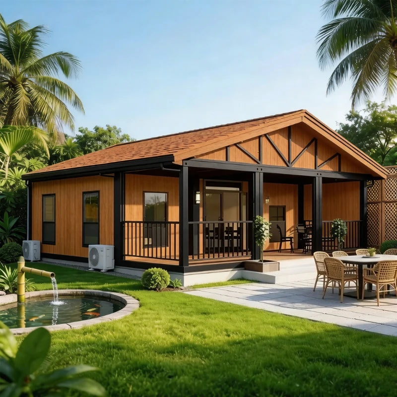 Expandable Prefab Container Home — Foldable Steel Modular House