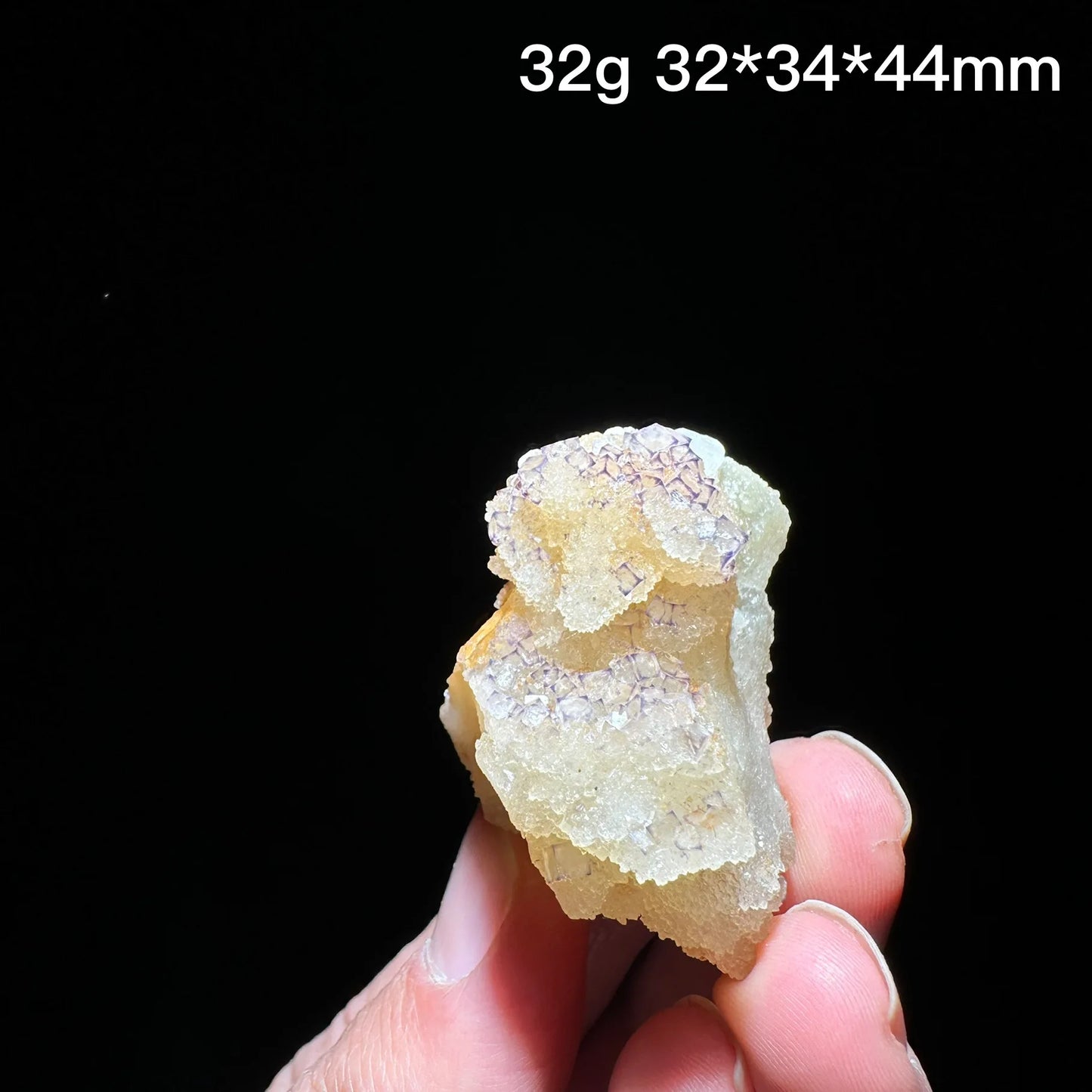 Natural Purple edge fluorite mineral specimen healing crystal gem collection Mineral Quartz Rock Healing Stone Home Decor