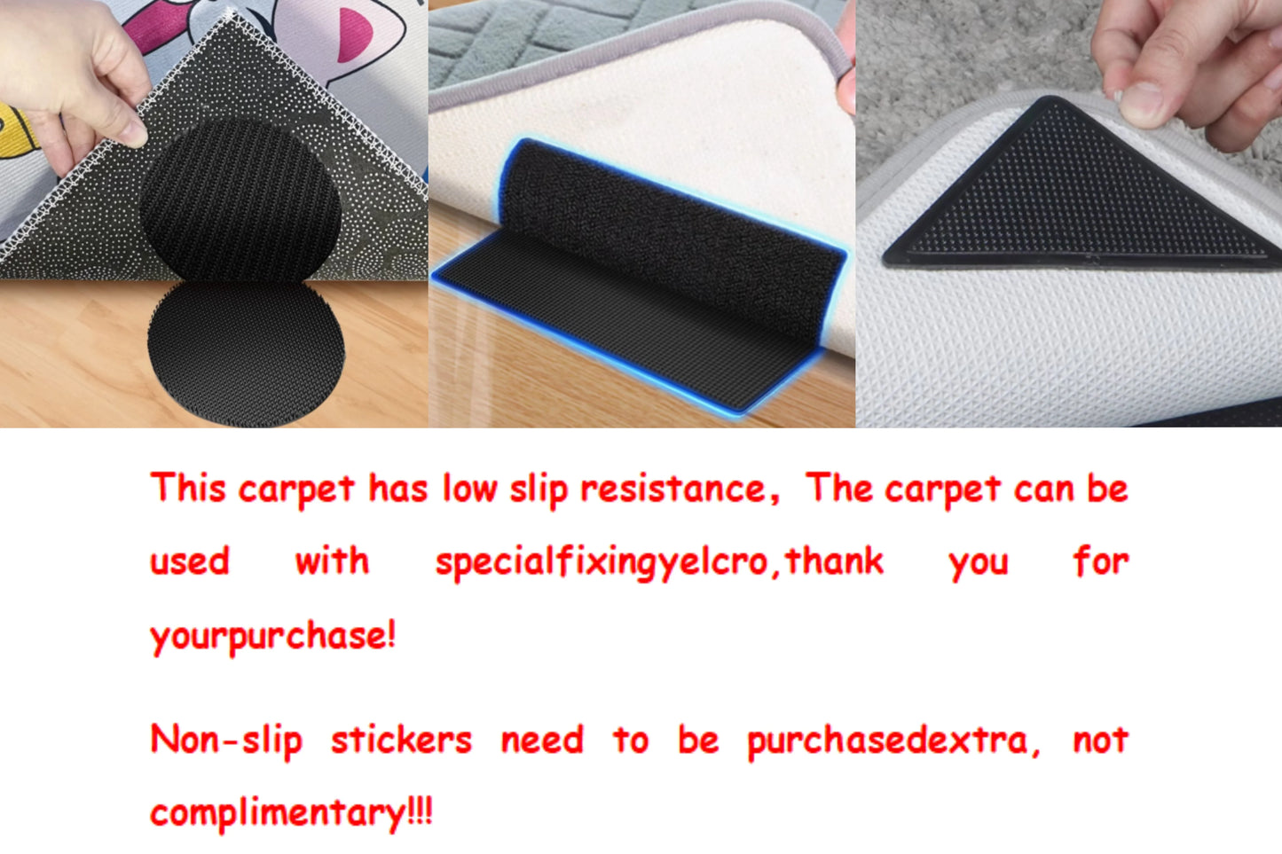 VIKAMA Cream Style Bedroom Bedside Rugs Teenage Room Bedside Rugs Floating Window Mat Mirror Front Rugs Home Decoration