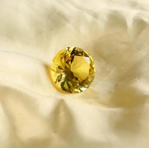 Crystal Glass Marbles Diamond  30mm Crafts Ornament Jewelry Home Decor Accessories Gift