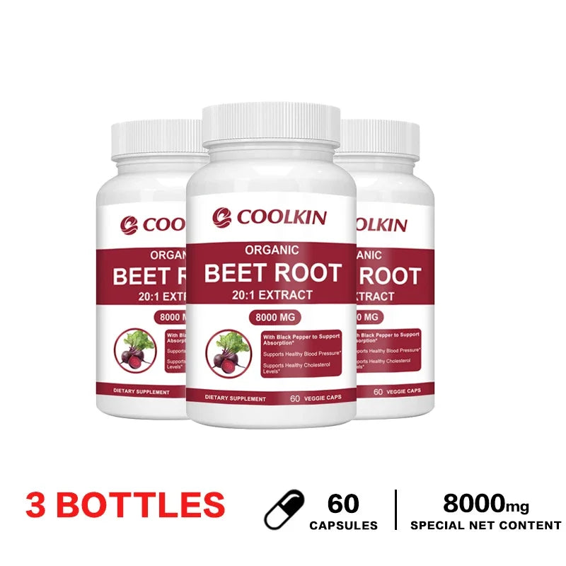 Beet Root - Improved Athletic Performance, Digestive Health, Heart Health, Improved Circulation
