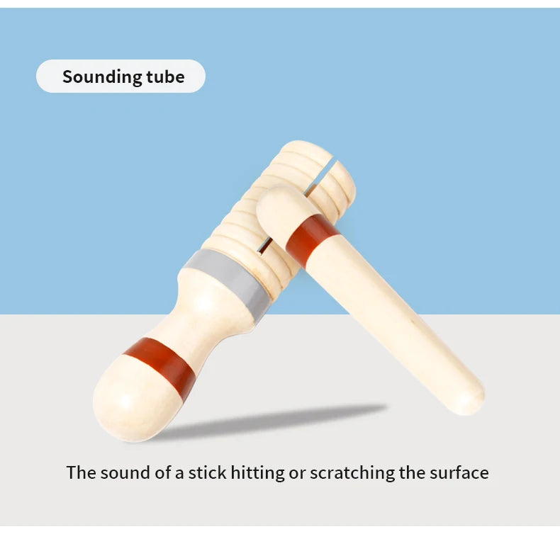 Baby Music Toys Montessori Wooden Toys Child Percussion Instruments Early Educational Toys Birthday Gifts for Toddlers Girl Boy