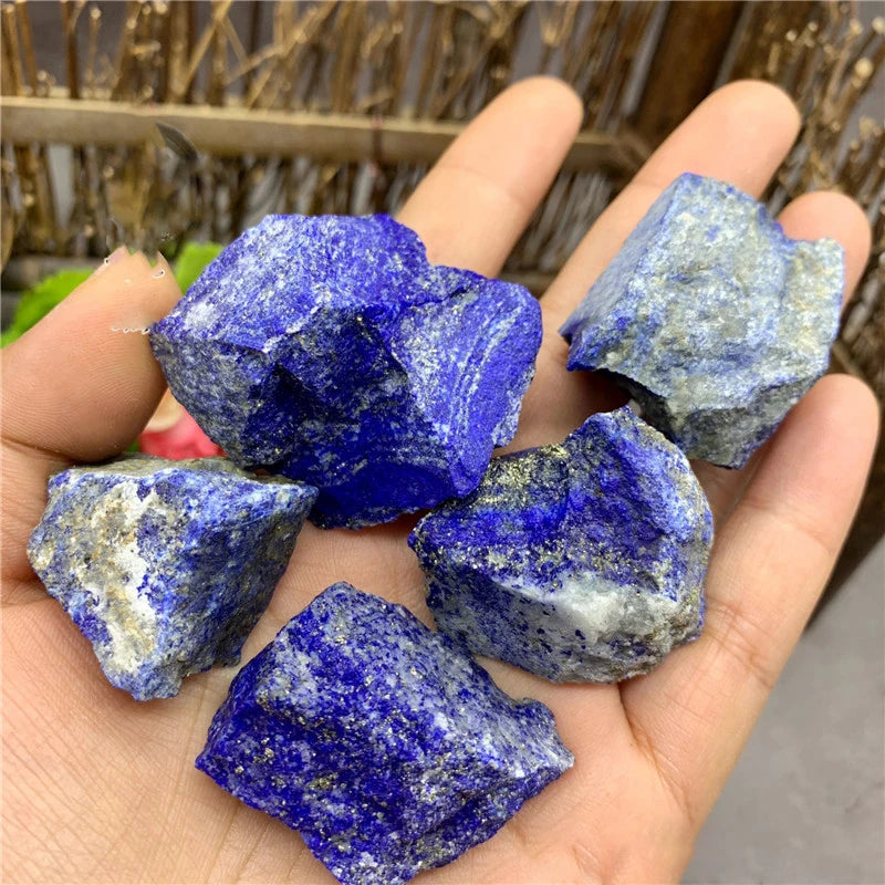 Raw Stone Crystal Set 1.6-2.4" Natural Rock Minerals Specimens Collection Decorative Amethyst Aroma Diffuser Stone