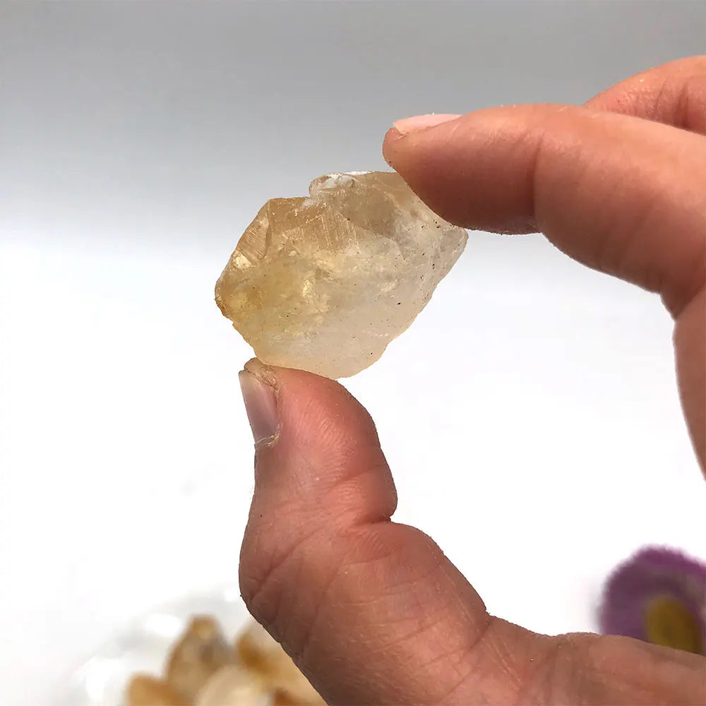 MagicCrystals 1pc Citrine Natural Stone Raw Crystals and Stones Healing Rock Minerales Crystal Home Decorations Room Decor Gift