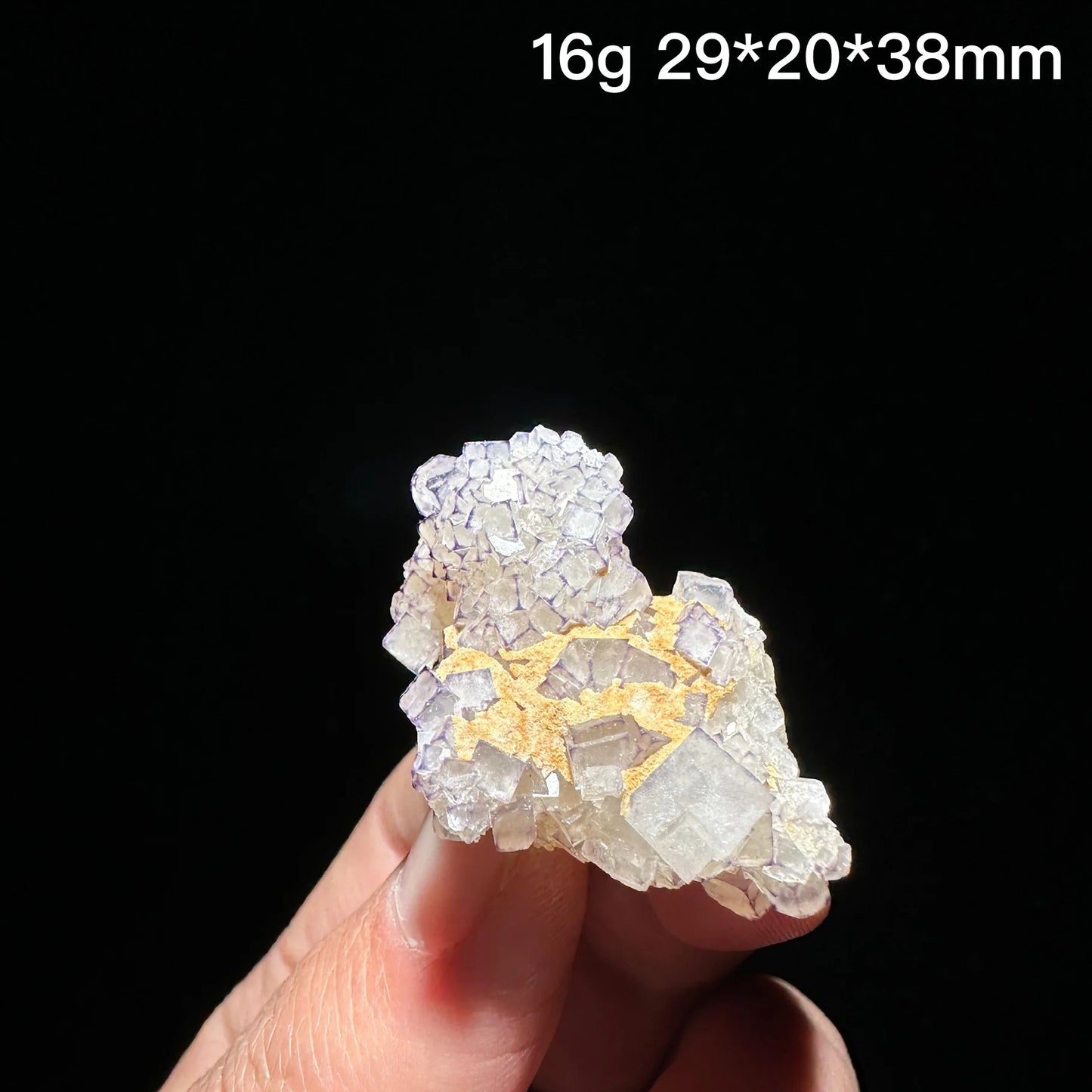 Natural Purple edge fluorite mineral specimen healing crystal gem collection Mineral Quartz Rock Healing Stone Home Decor