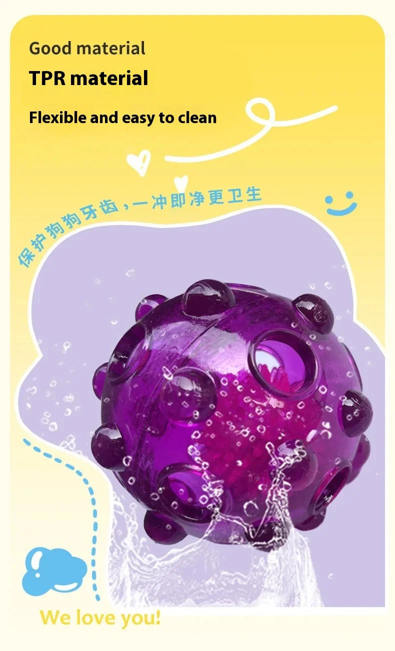 Sound Luminous Dog Toys Self-hi Boredom Relief Artifacts Automatic Walking Balls Interactive Flash Ball Training Pet Supplies