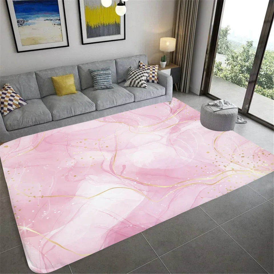 Home Mats Marble Carpets Living Room Bedroom Entrance Doormat Floor Mats Carpets Anti-Slip Mat Rugs Balcony Rug Bedroom Decor