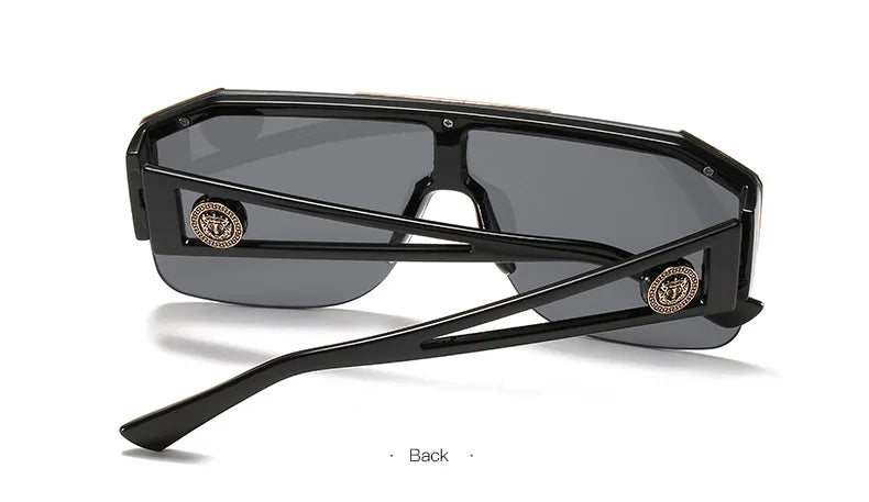 1/2PCS Men And Women Oversized Square Fashion Sunglasses Sports Driving Glasses Gradient Colored Sunglasses Uv400 2023