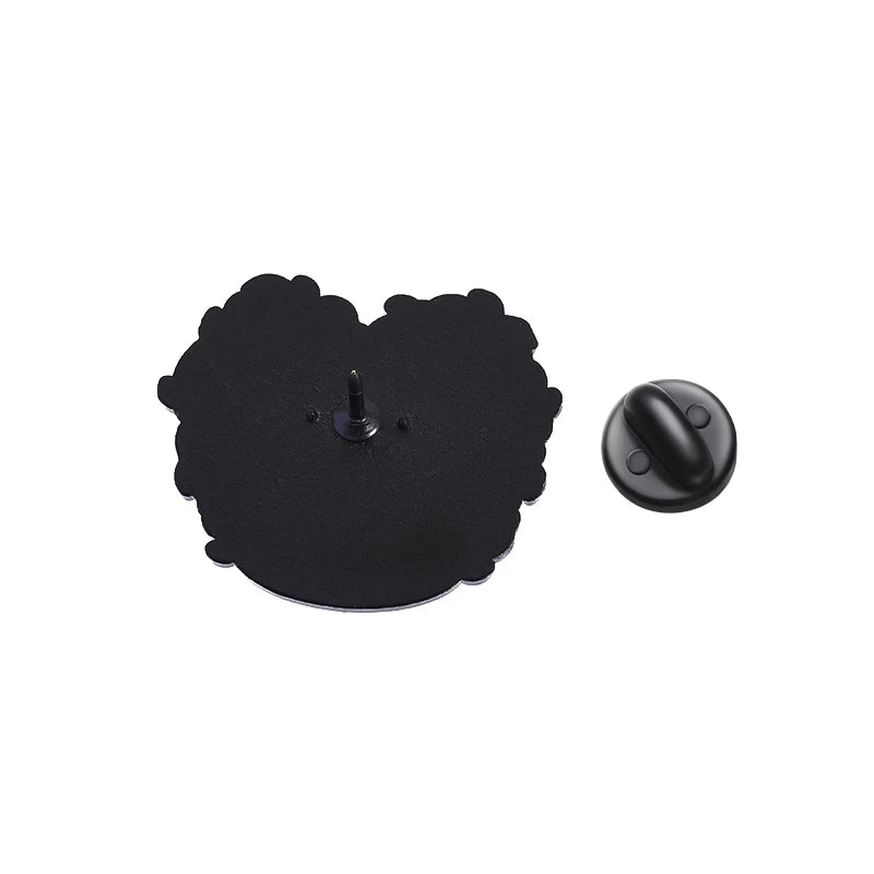 Funny Witch Black Cat Enamel Pins Family Comedy Film Movies Witch Sisters Brooch Lapel Badge Halloween Jewelry Gifts for Friends