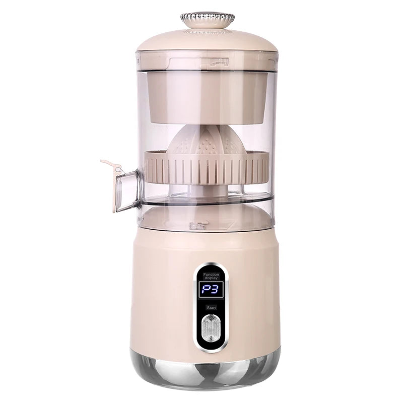 2025 Wireless Portable Electric Juicer 600ml USB Charge Fresh Juice Extractor Citrus Orange Squeezer Machine Smoothie Blender