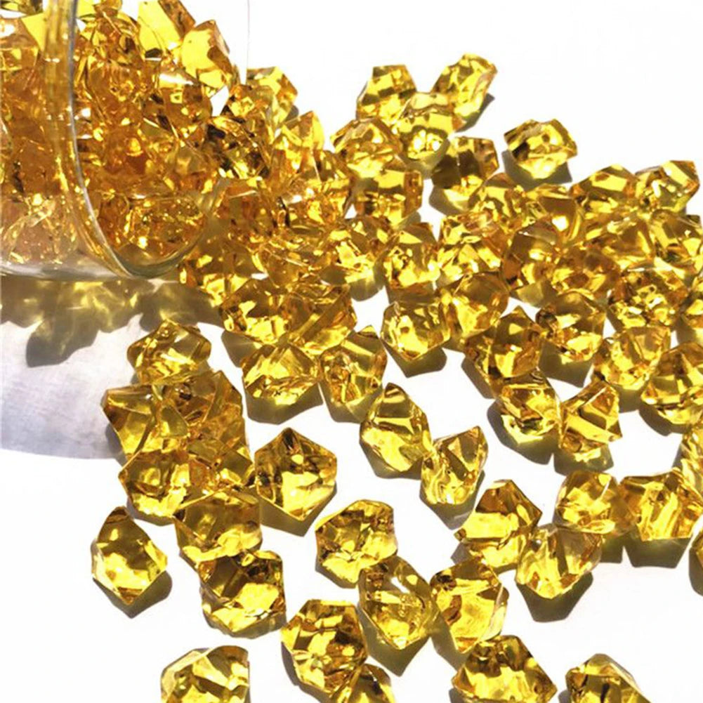 Crystals Plastic Gems Home and Decoration Ice Particles Colored Stones Children's Jewelry Crystal Diamond Toys Crafts