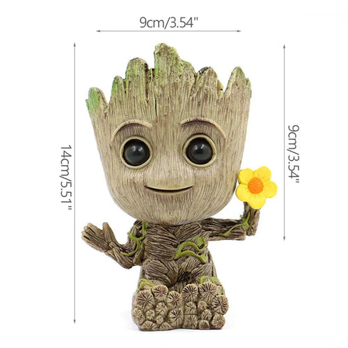 Baby Groot Flower Pot Home Decoration Planters For Indoor Plants Anime