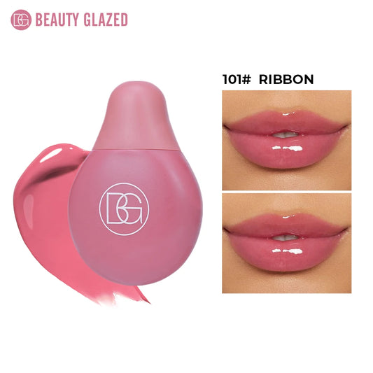 Beauty Glazed 4-Color Lip Gloss Oil — Moisturizing & Long-Lasting