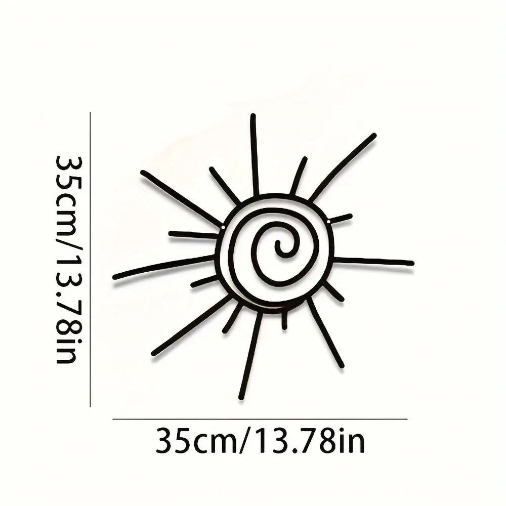 Mountain Wall Art: Mountain Waterfall Metal Wall Art Ornaments for Home Decoration,Including Metal Wall Art and Hanging Wall Art