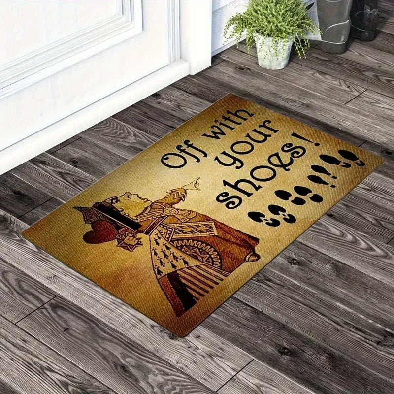 Doormat Non-slip Welcome Mat Sides Easy To Clean Floor Rugs Indoor Outdoor Home Decor Washable Rugs Area Rugs