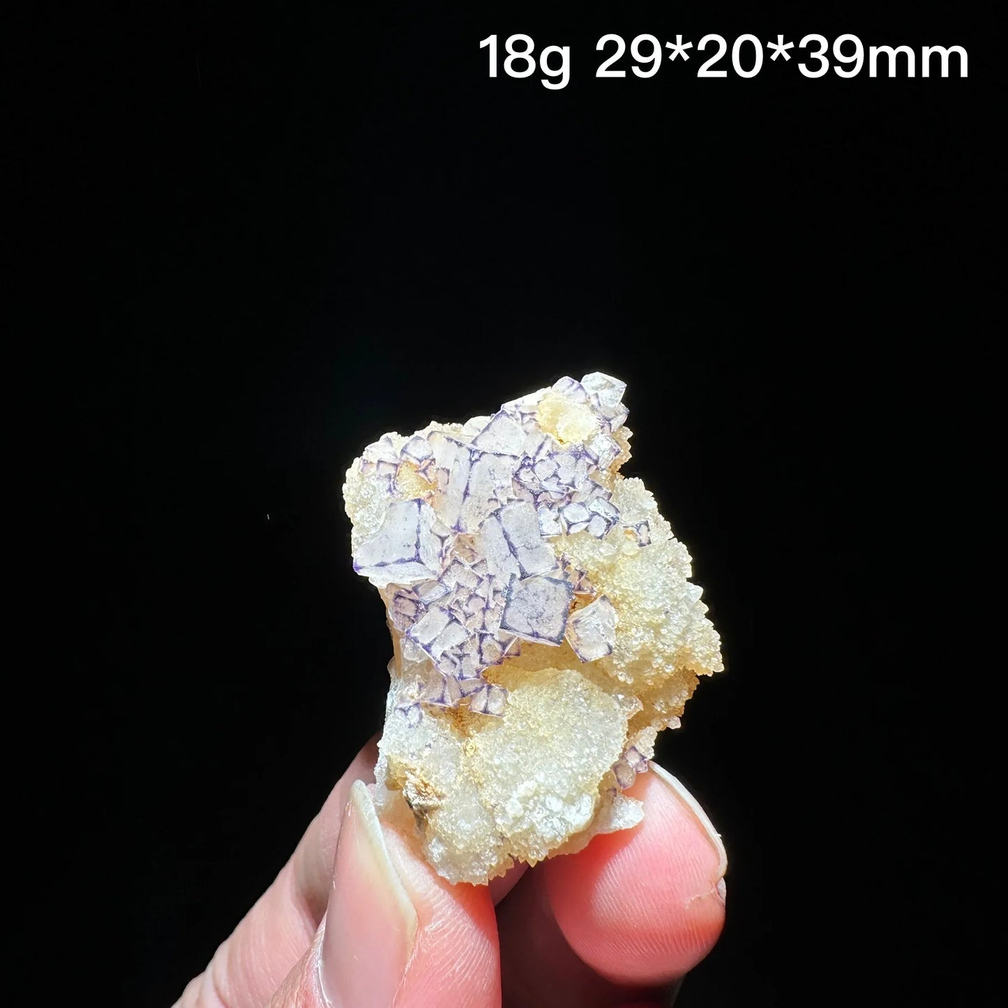 Natural Purple edge fluorite mineral specimen healing crystal gem collection Mineral Quartz Rock Healing Stone Home Decor