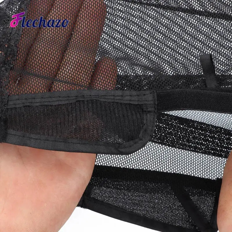 Lace Front Wig Cap For Making Wigs with Adjustable Strap Glueless Swiss Lace Net Weaving Cap to Make Wigs with Closures Frontals