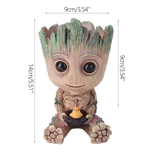 Baby Groot Flower Pot Home Decoration Planters For Indoor Plants Anime