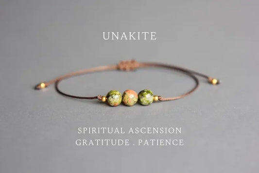 Jasper Ukitt Jewelry Healing Crystal Bracelet Spiritual Growth Bracelet Emotional Pain Healing Healthy Pregnancy gift