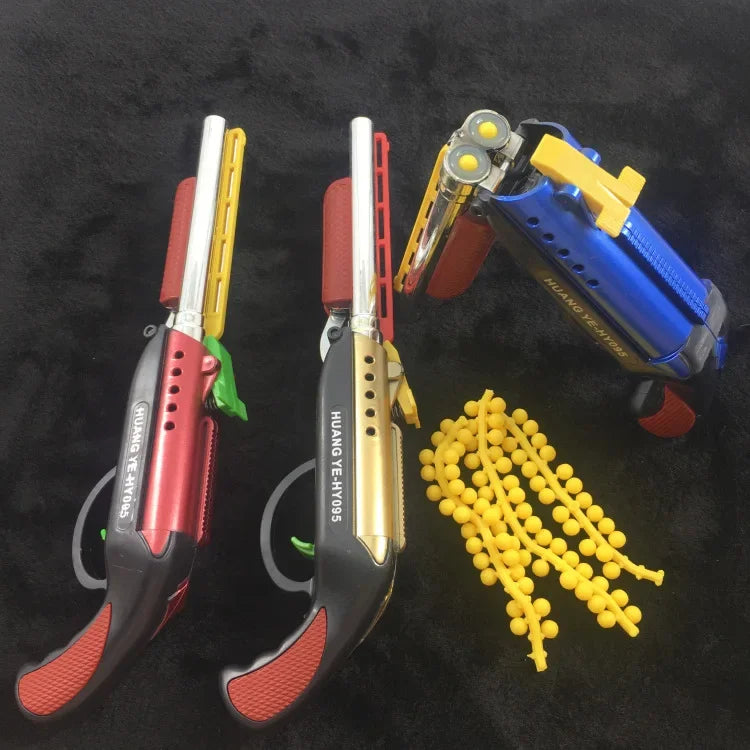 Toy Guns Blaster Air Soft BB Pistol Handgun Airgun Paintball Gun Revolver Manual Firing Sniper Gun Plastic Kids Toys For Gift