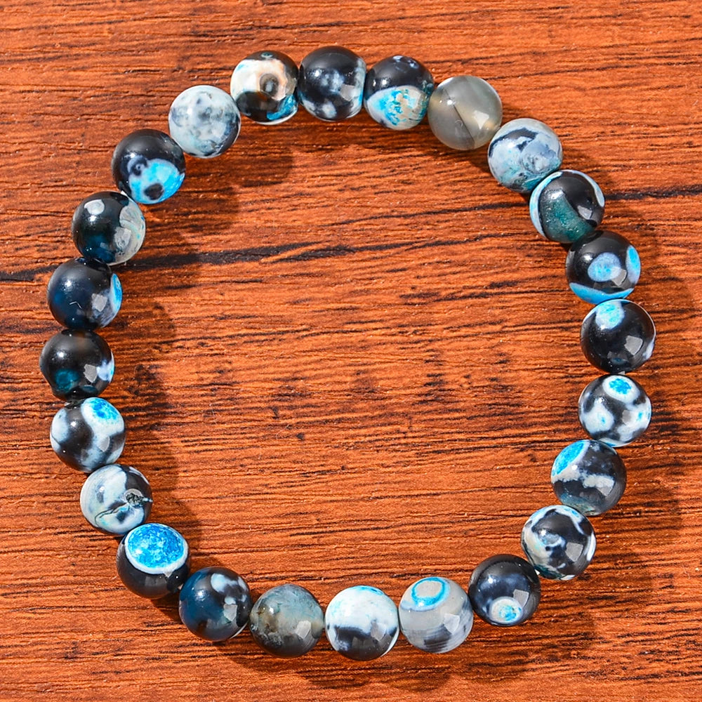 Healing Crystal Bracelet - A Stone Bracelet That Relieves Anxiety, Reduces Stress, and Calms, A Gift for Early Recovery