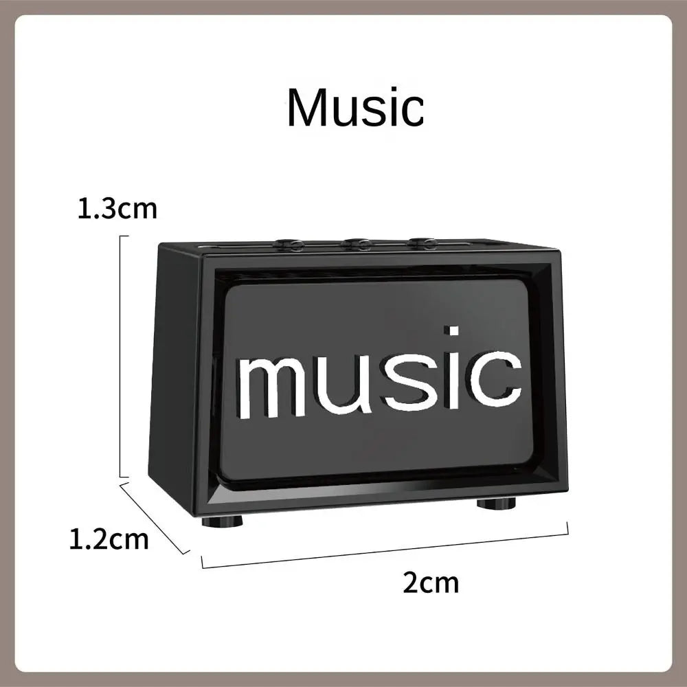 Household Dollhouse Miniature Furniture Accessories Lifelike Shooting Props Electrical Model DIY Supermarket Ornaments Girls