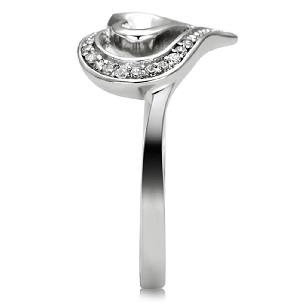 Sterling Silver Love Hearts Ring