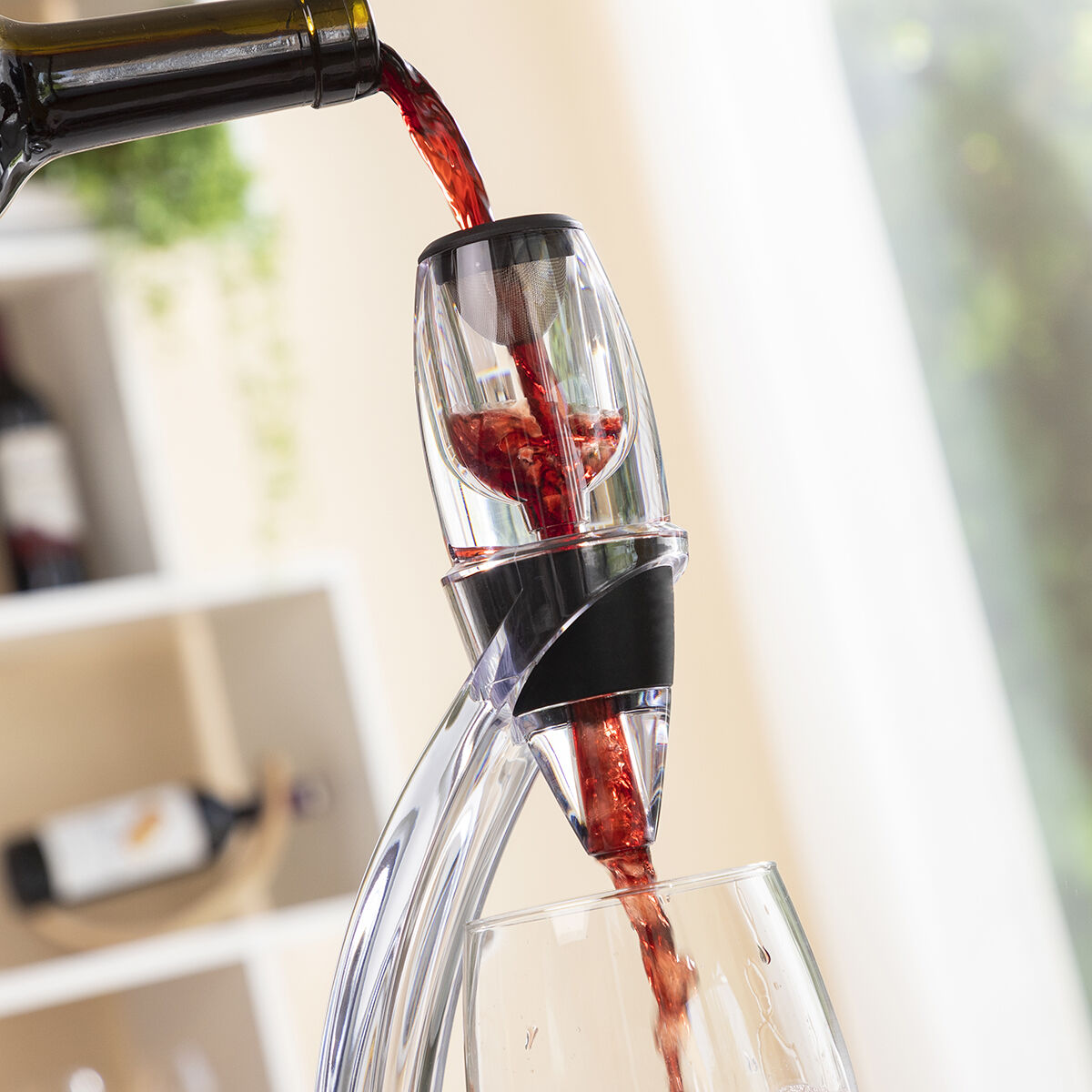 Professional Wine Aerator with Tower Stand and Non-Drip Base Winair